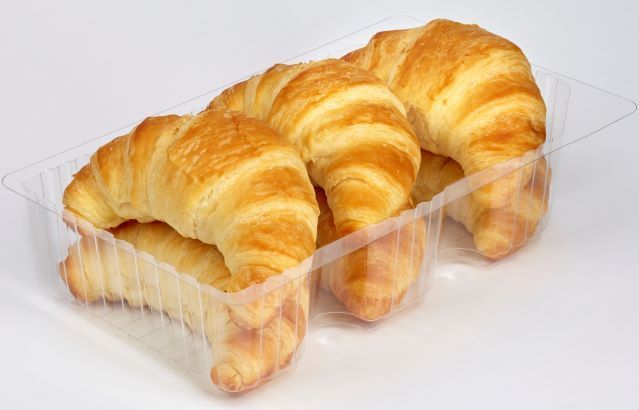 Clear Plastic Bakery Tray