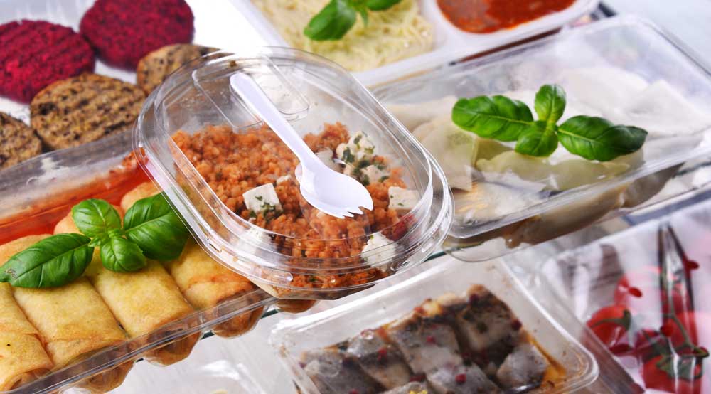 A Variety of Prepackaged Food Products