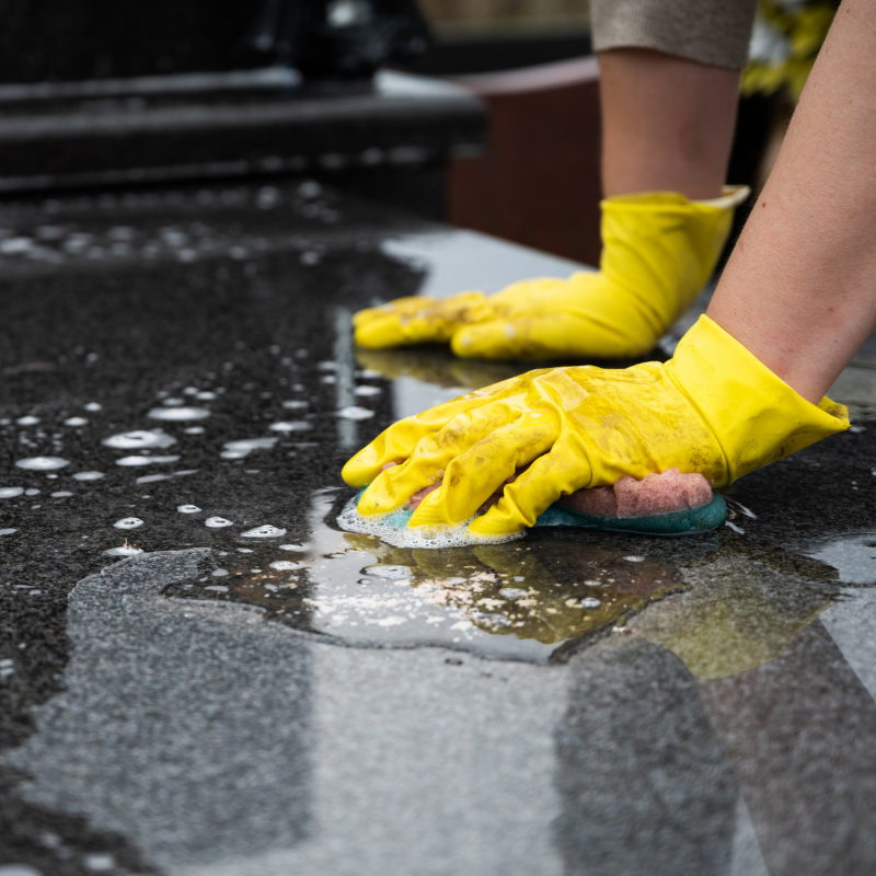 Headstone Cleaning