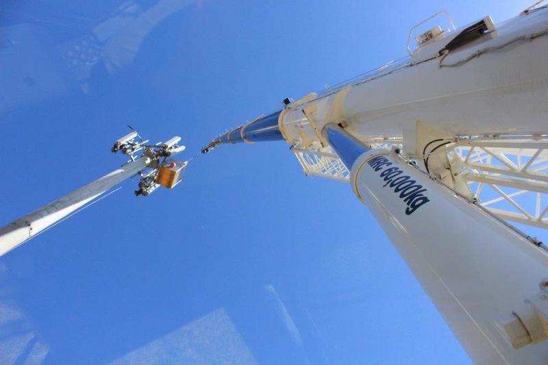 View from the Bottom of the Crane — Crane Hire in Alice Spring, NT