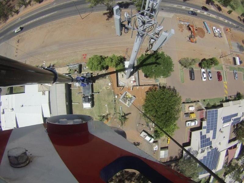 Top View of the Crane — Crane Hire in Alice Spring, NT