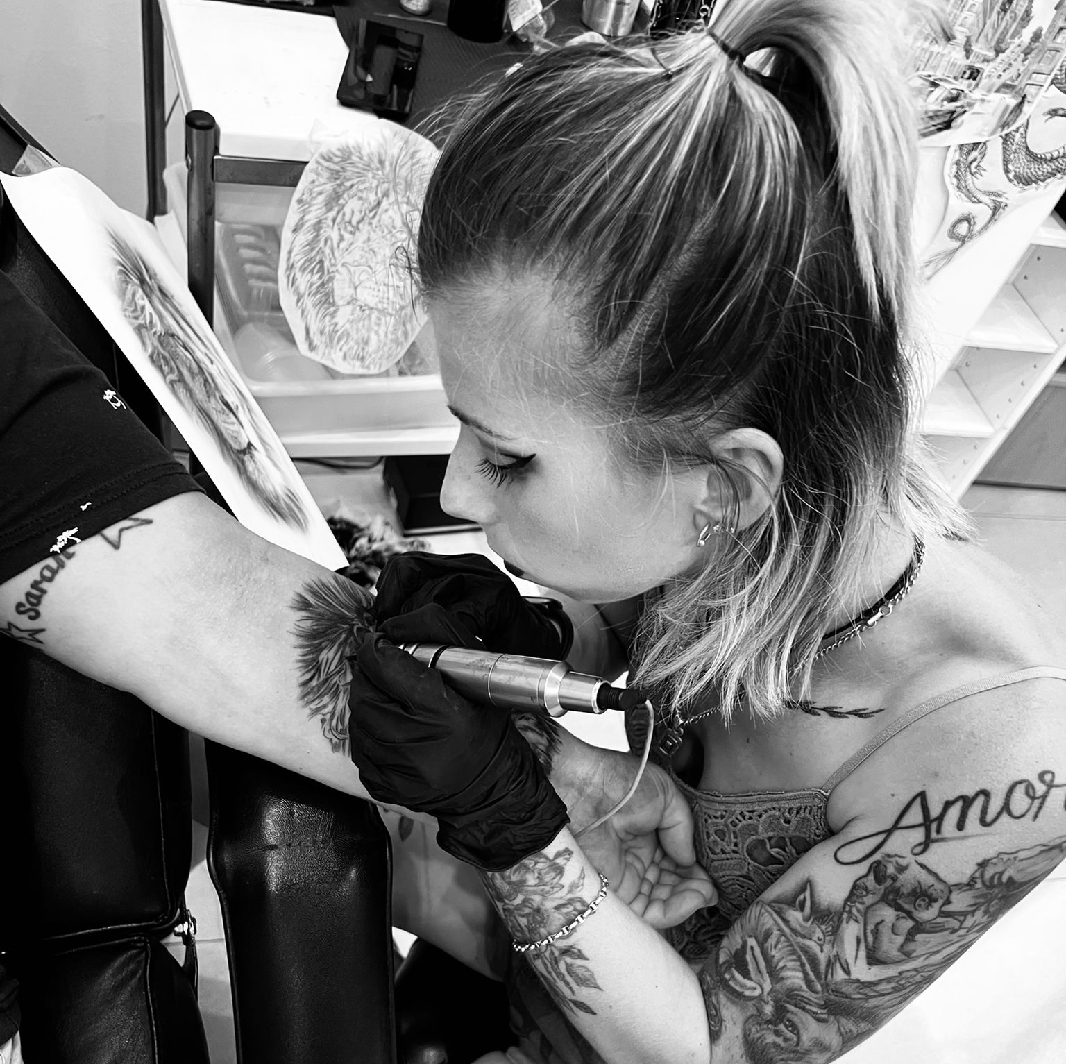 Laurine Beeckman Swiss Tattoo School Lausanne