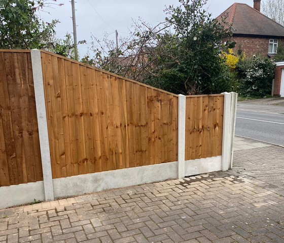 Fencing York new front garden fence York