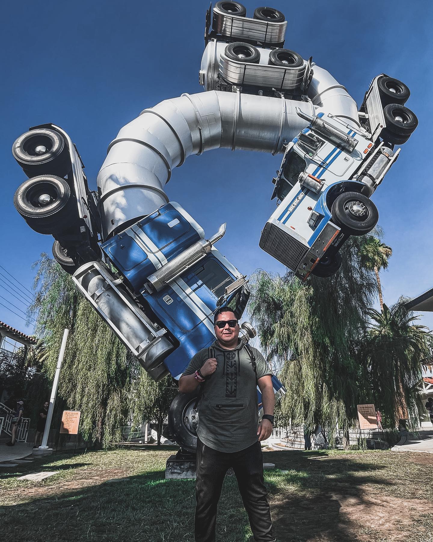 Life is Beautiful festival artwork sculpture