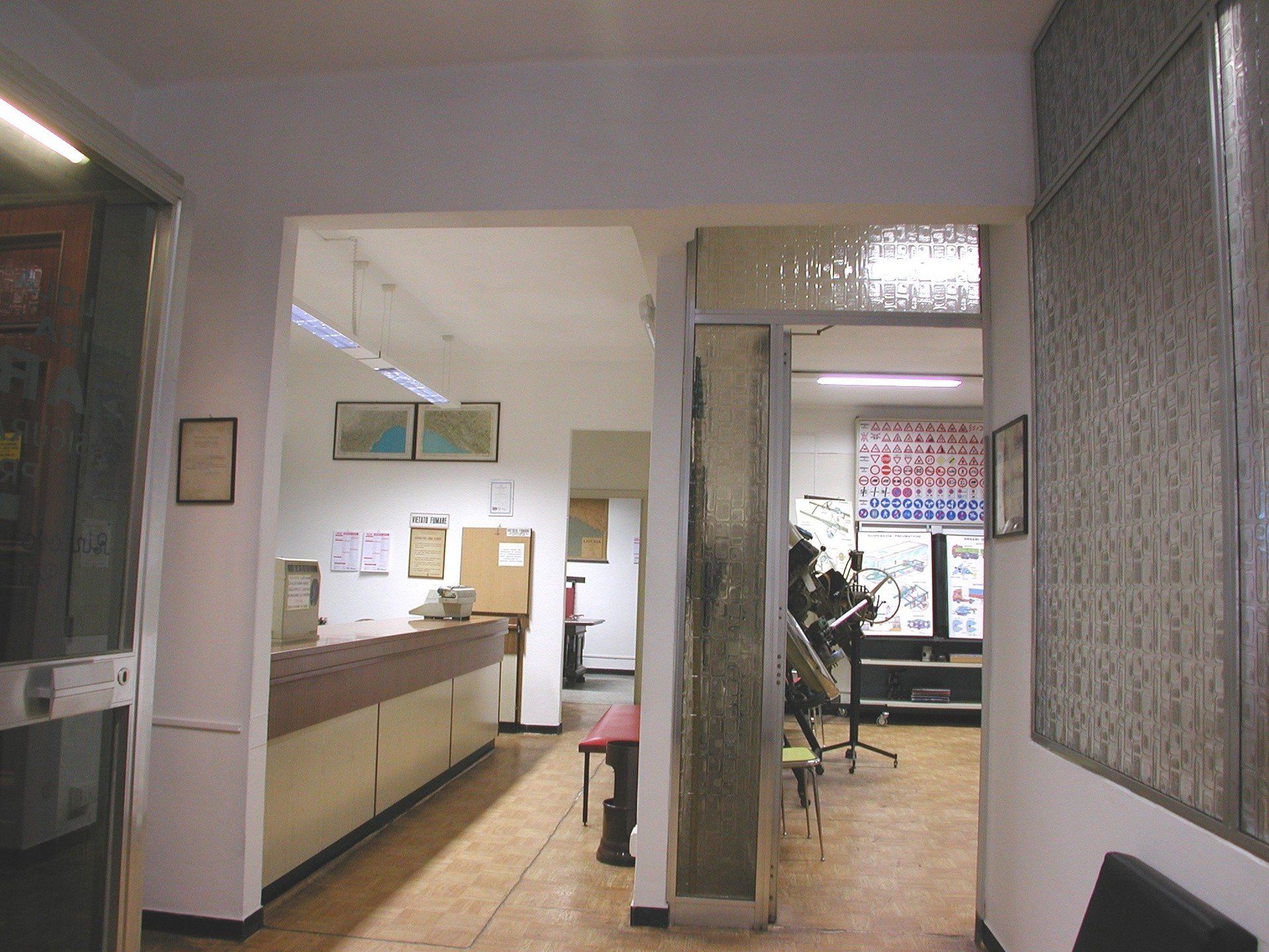 ingresso sede Sampierdarena