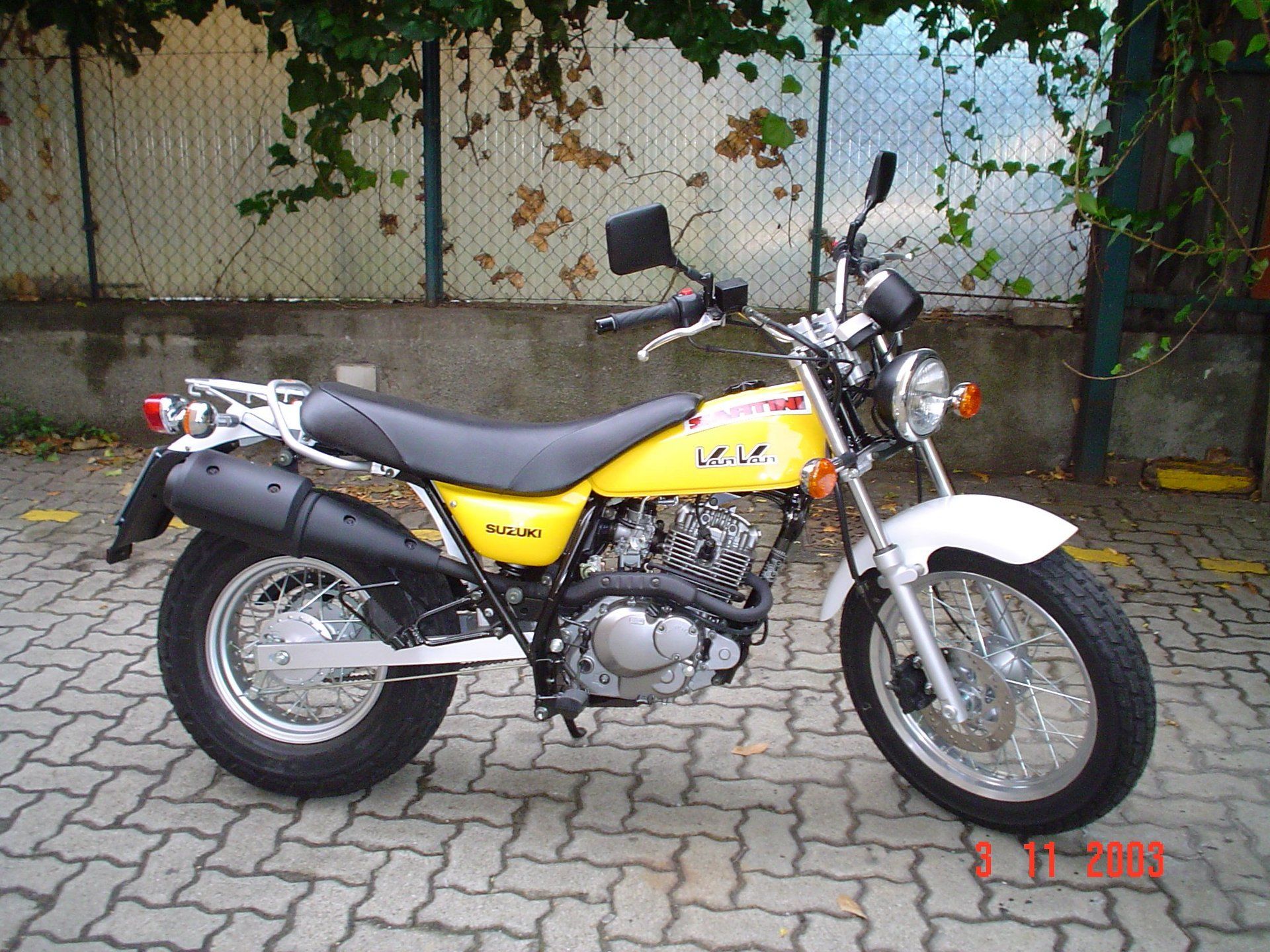 Motociclo per la pratica in sede via Orsini