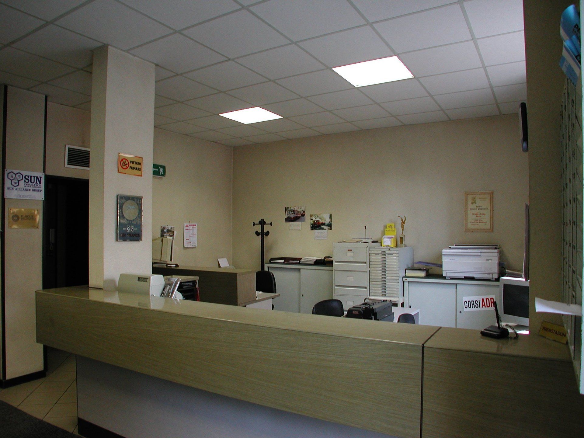 ingresso sede di Genova