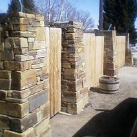 Stone Wall Post — Bozeman, MT — D’Agostino Masonry Supply