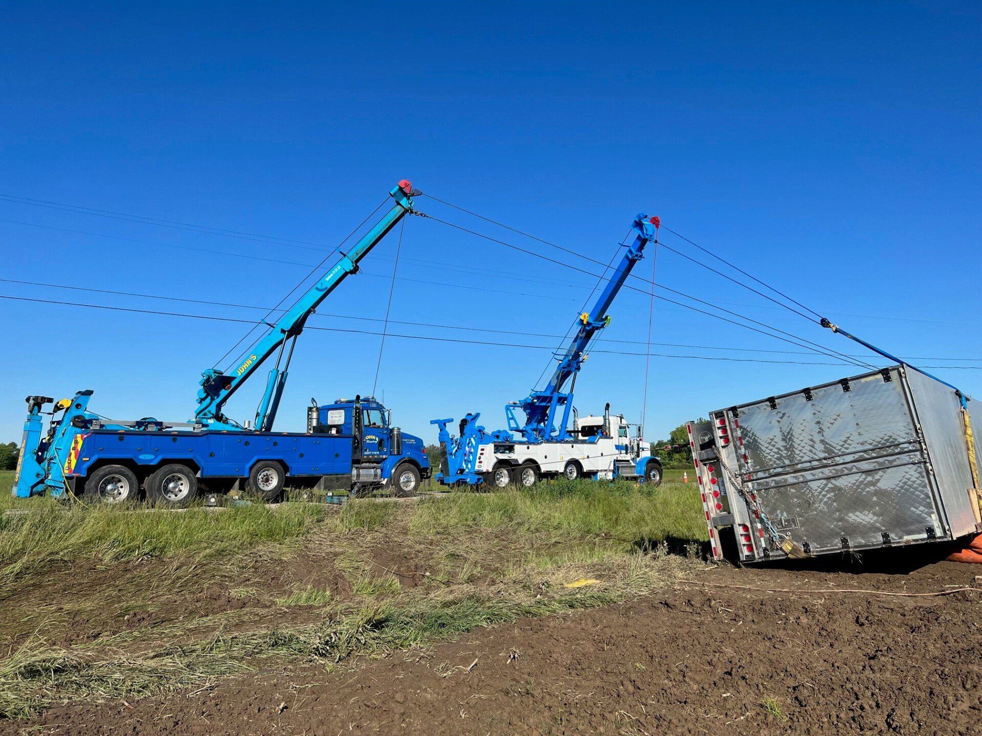Towing Of Truck — Buffalo, NY — John’s Towing & Storage