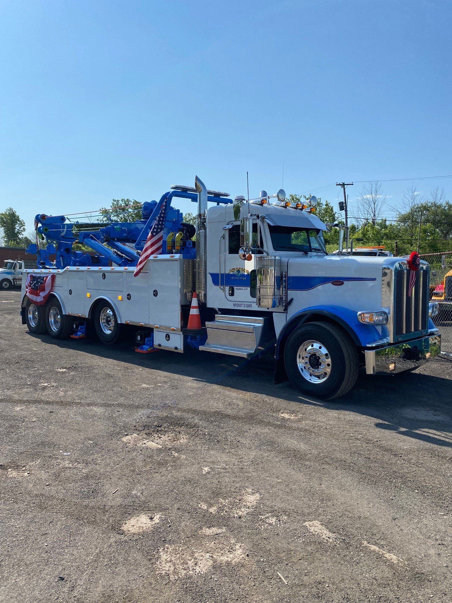 Amazing Towing Truck — Buffalo, NY — John’s Towing & Storage