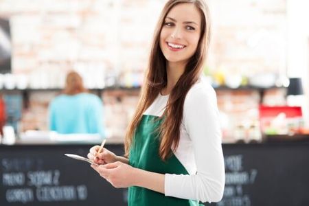 Waitress in cafe — Invaluable Business Owner's Policy & Professional Liability in Temecula, CA