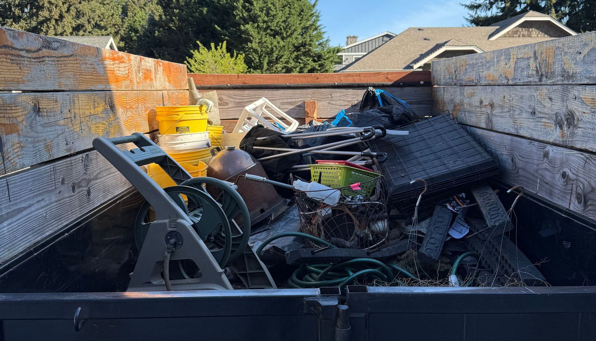 Debris removal services Pierce County, Washington by Rapid Haul Away LLC