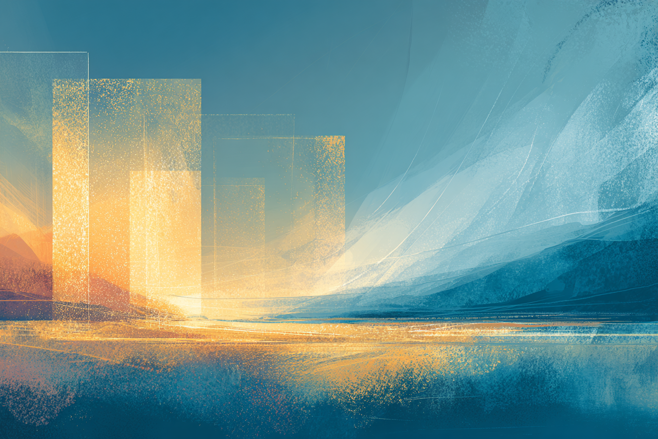 Fog clearing to reveal bright horizon symbolizing clear communication and transparency in nonprofit organizational change