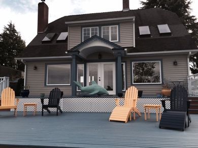 Decks & Stone Terraces — Sequim WA — Creative Landscape by Dan Blood