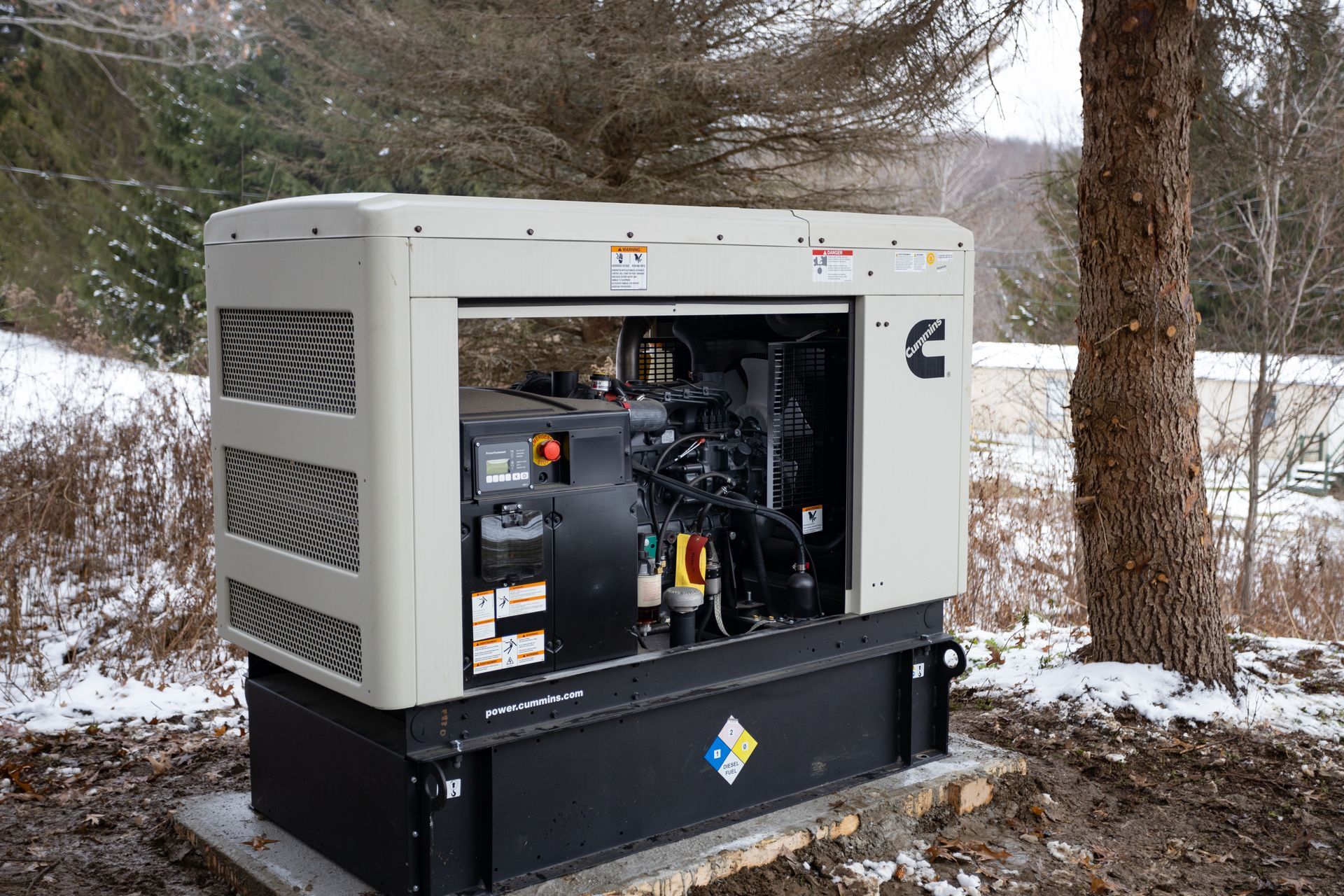 Larger generators require liquid coolant to manage higher temperatures.