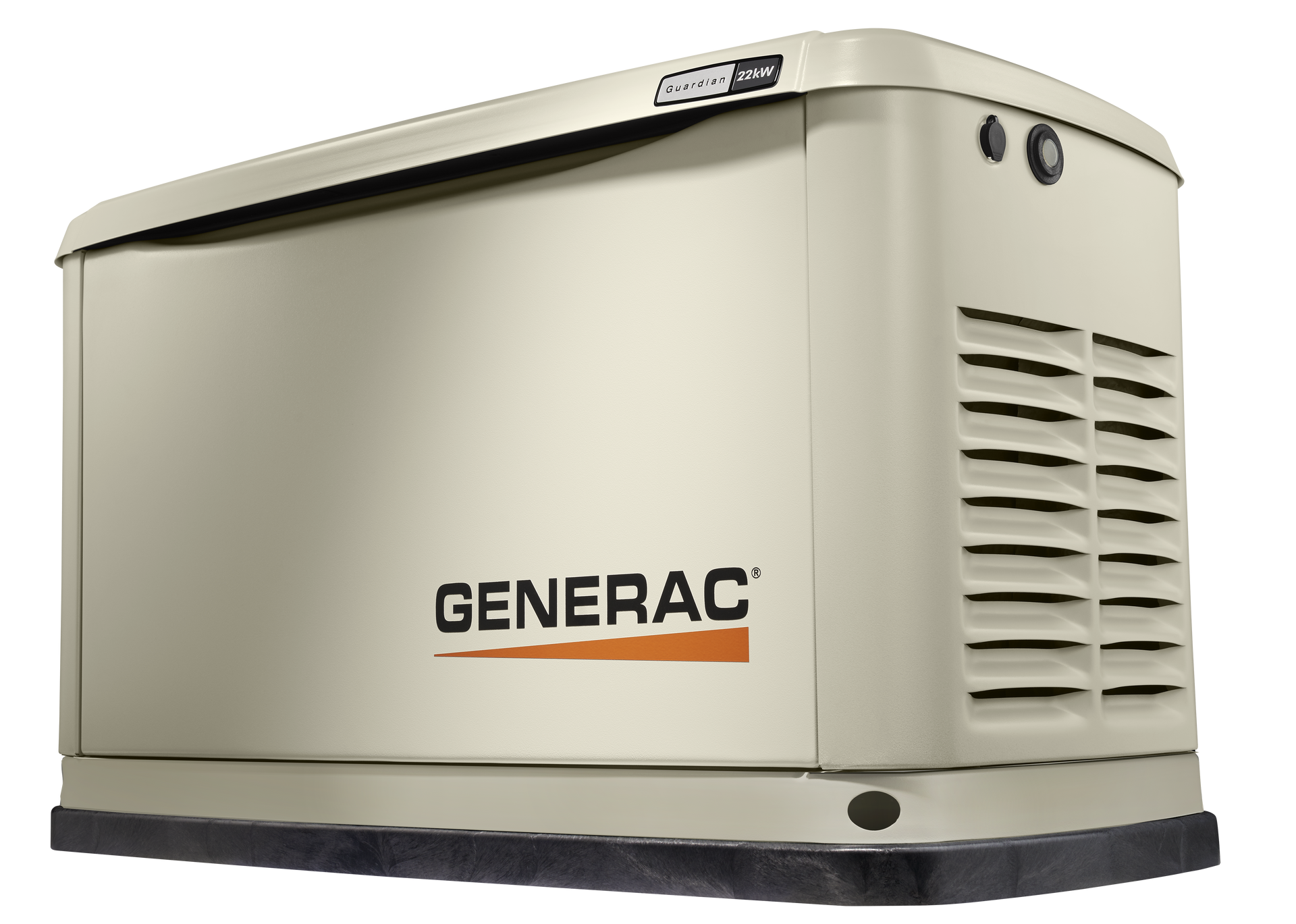 Pictured, Generac Standby Generator