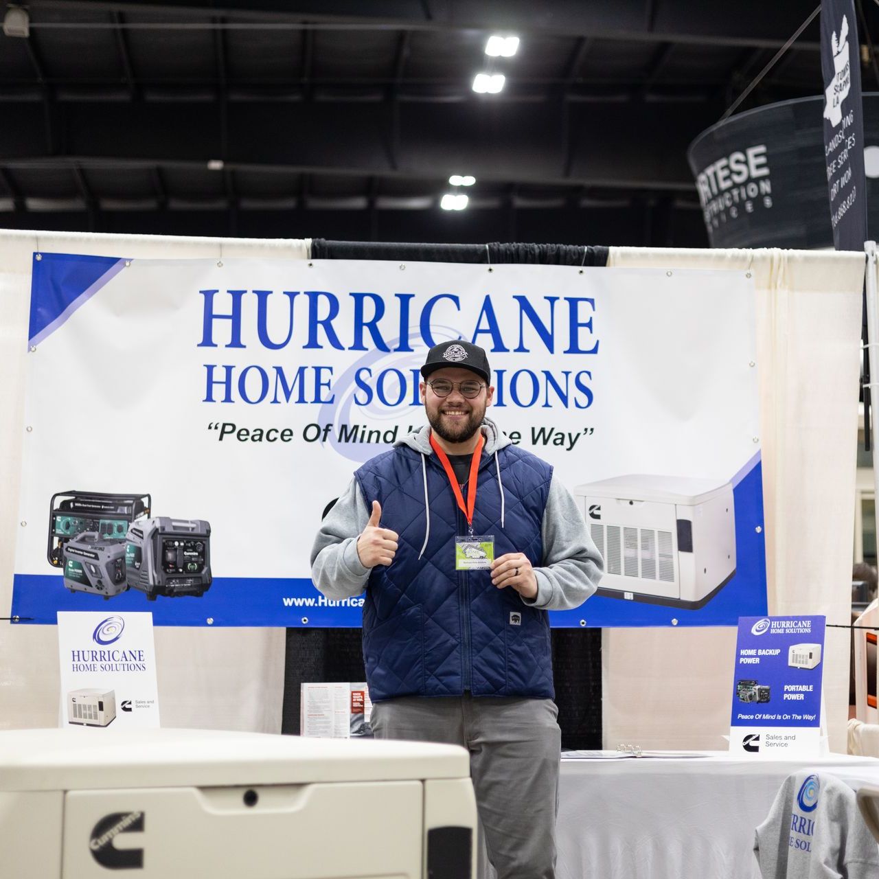Jordan from HHS made an appearance at the Hamburg Home Show