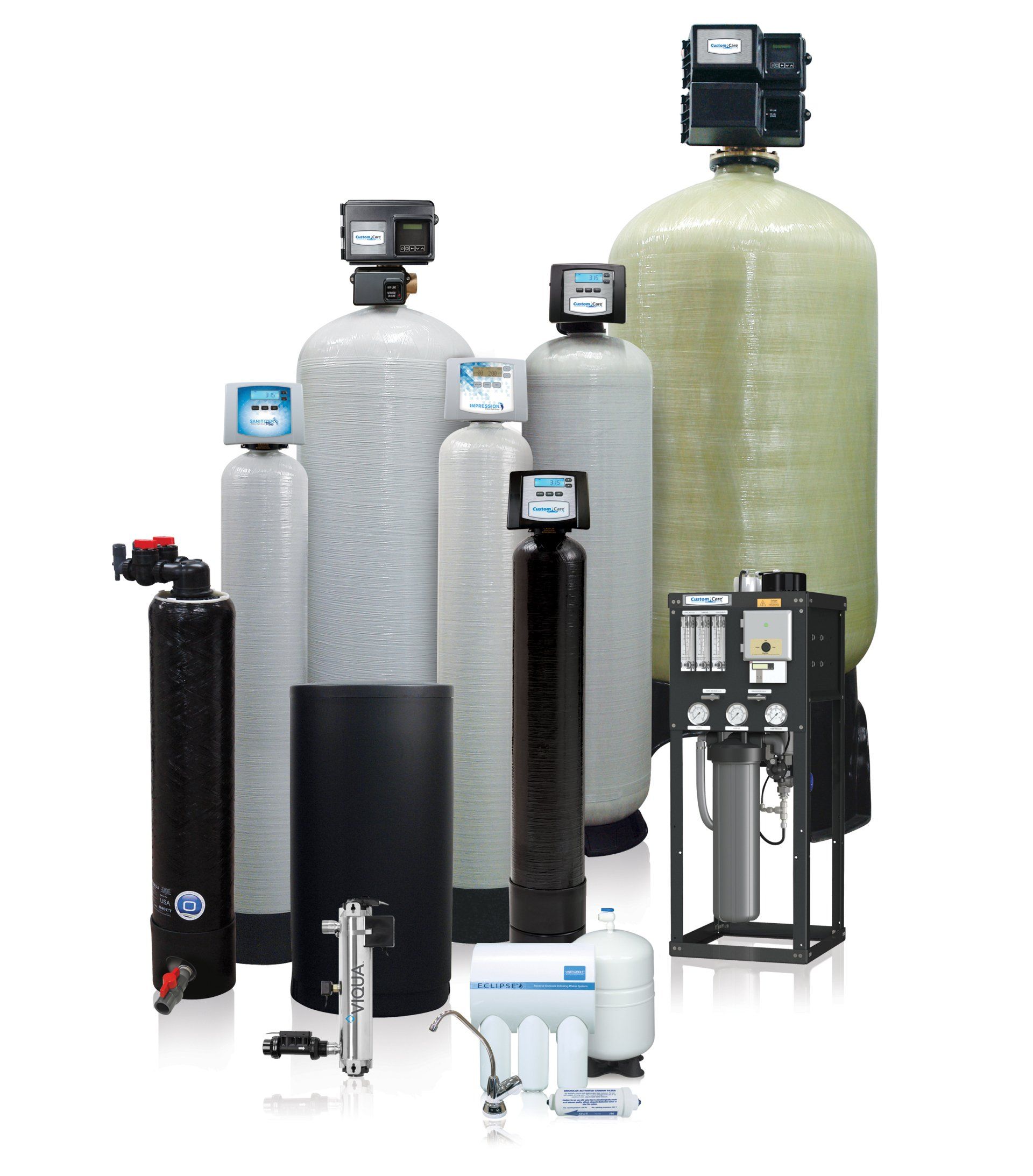 We can provide the entire family of Water Right Products