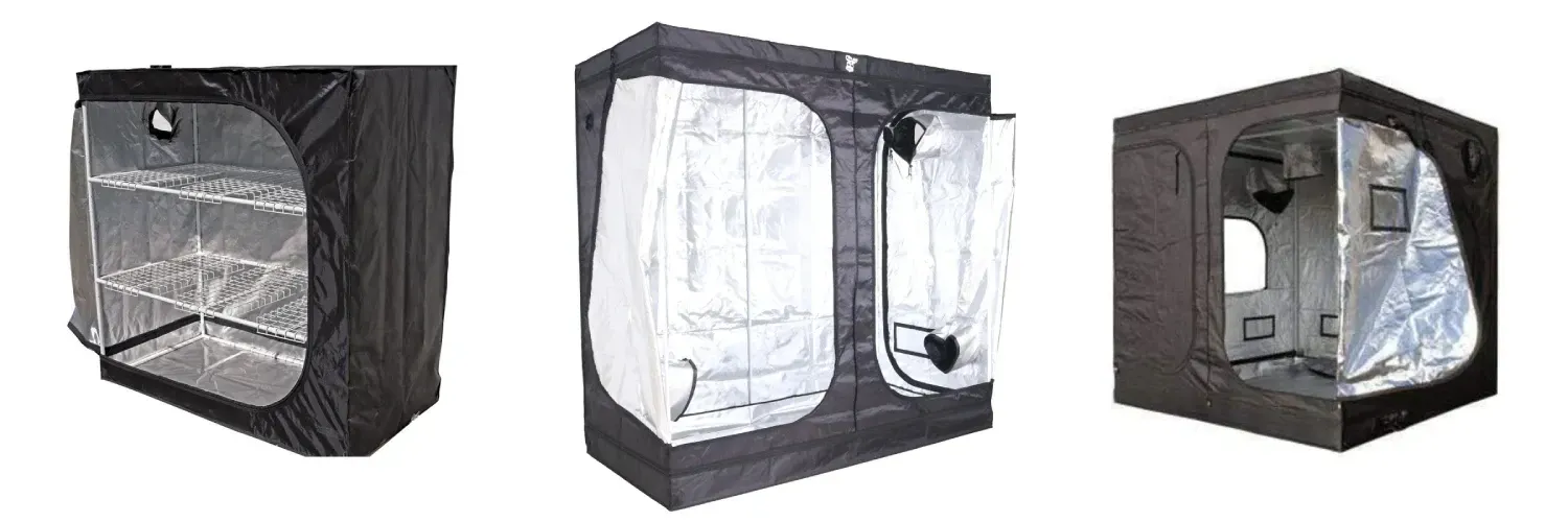 There are plenty of hydroponic box tents available in different shapes and sizes to fit into your environment