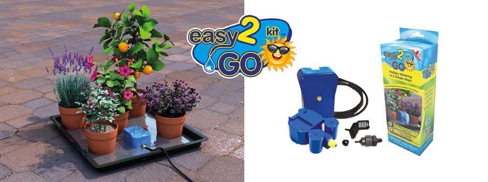The Easy2Go system will make sure your plants are fed and watered whilst you are on holiday and vacation