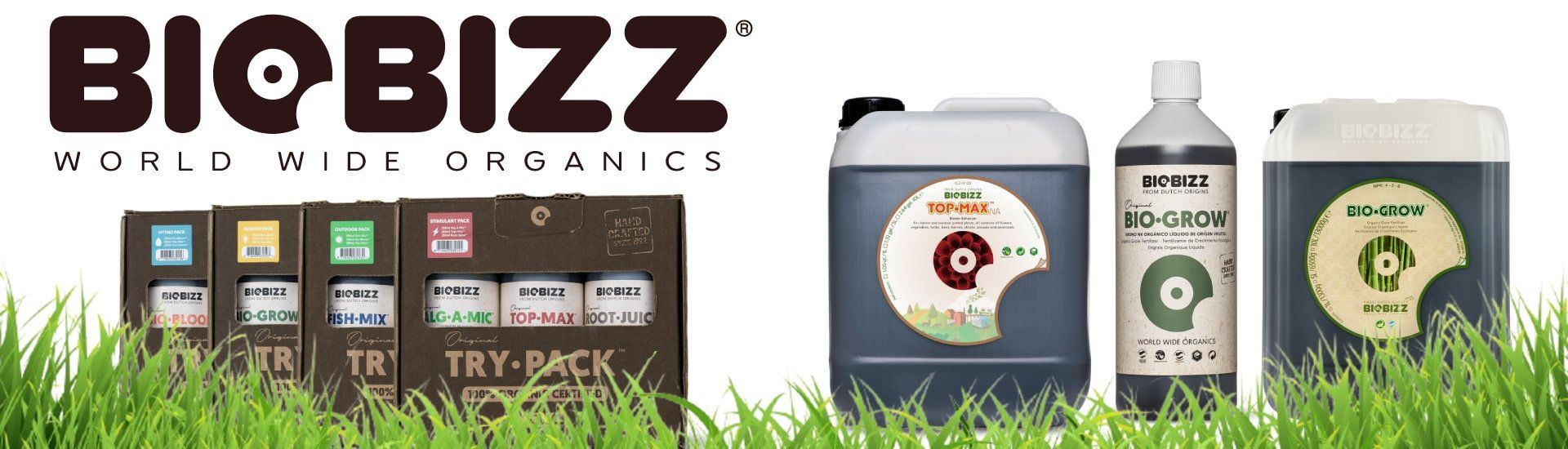 The new Biobizz product image brings the brand to its roots, presenting a mature company and a product that is leader in the organic sector worldwide
