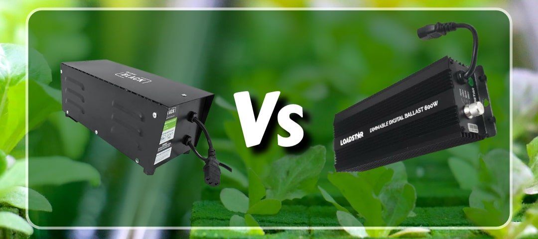 Digital and magnetic lighting ballasts have advantages and disadvantages over each other