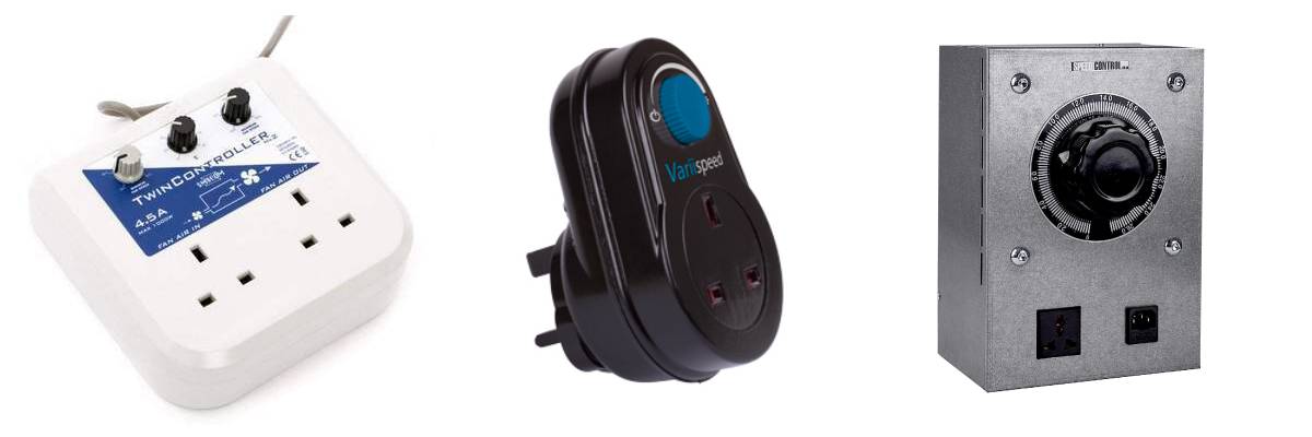 The fan speed controllers will help to maintain an optimum temperature in a growroo,