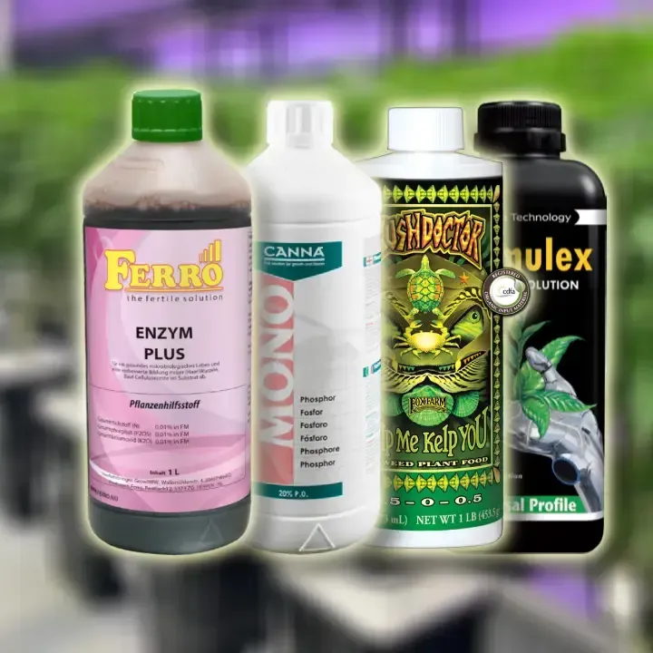 A good growth promoter for young hydroponic plants will enhance root development and nutrient uptake