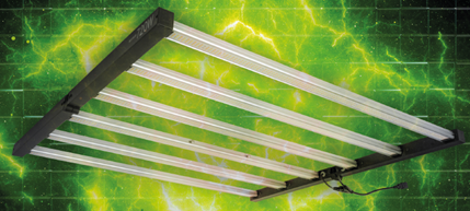 LED lighting for hydroponic plant growth using light emitting diodes