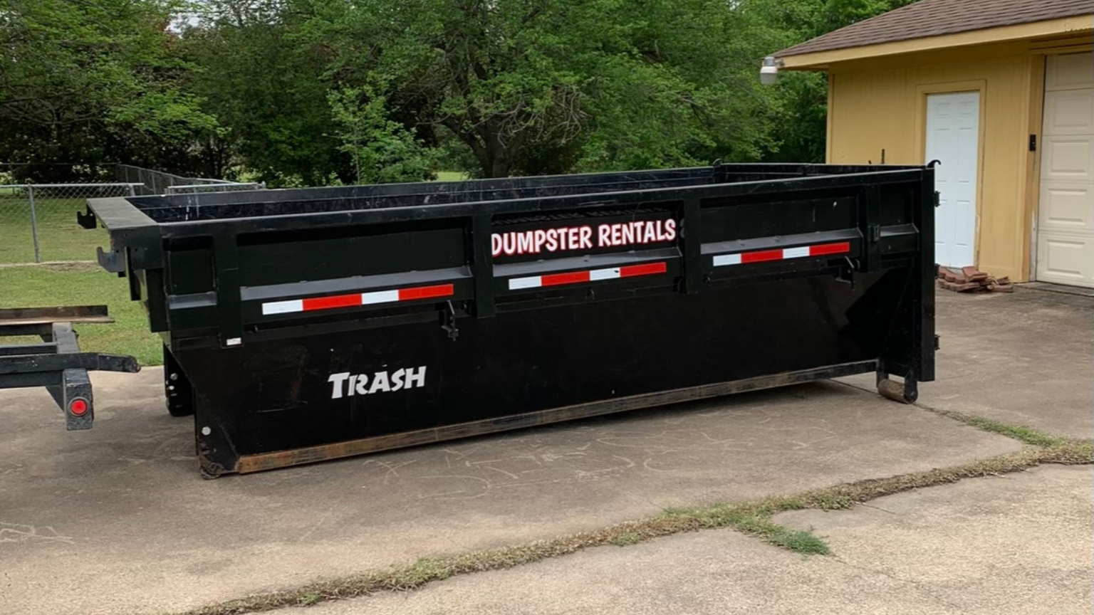 14 yd roll off dumpster