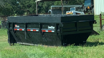 18 yd roll off dumpster