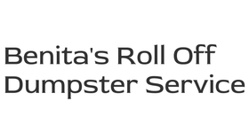 Benitas Roll Off Dumpster Service Logo