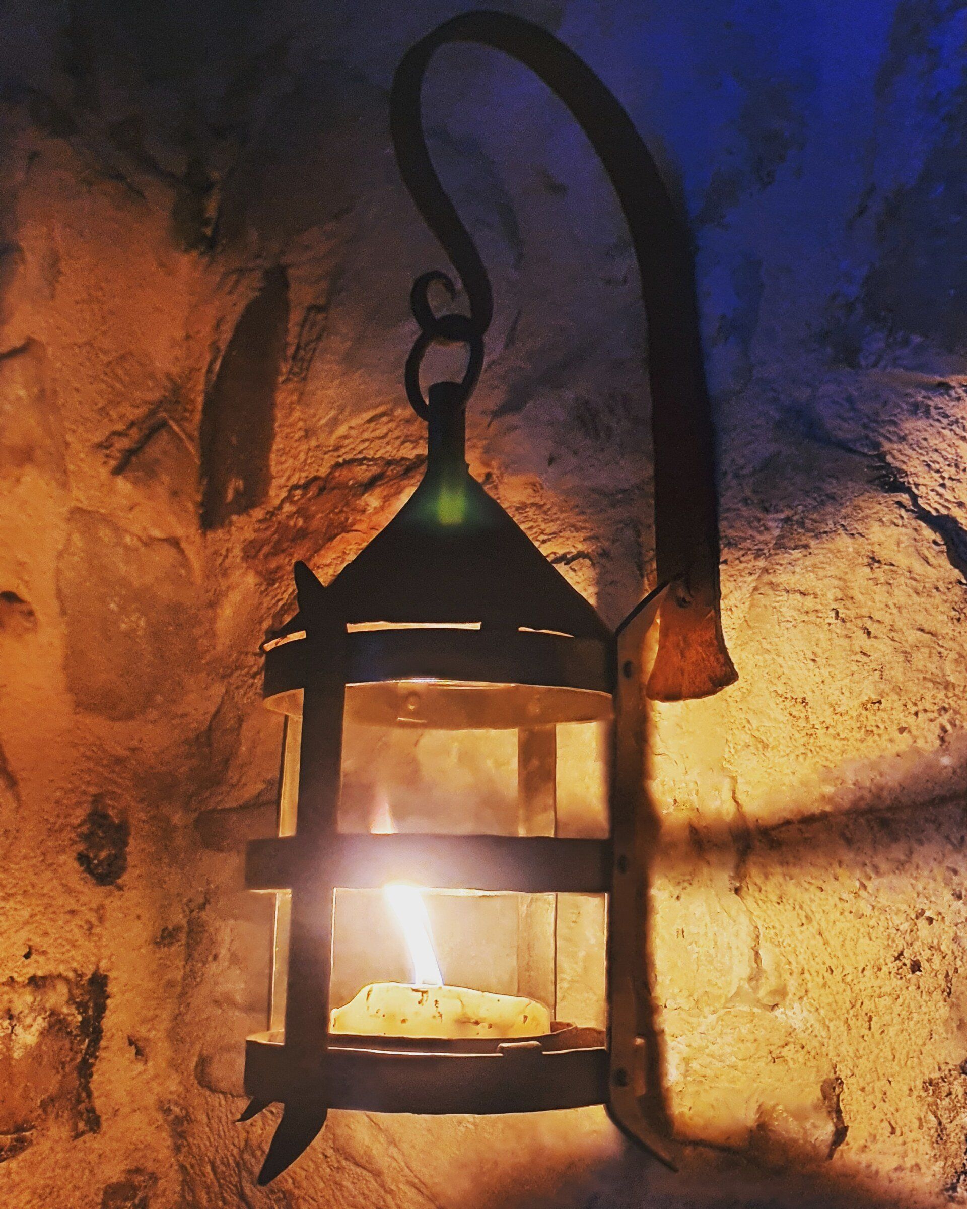 portacandele a parete