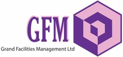Grand facilities management logo of multi-layed hexagon