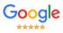 A google logo with four stars on it