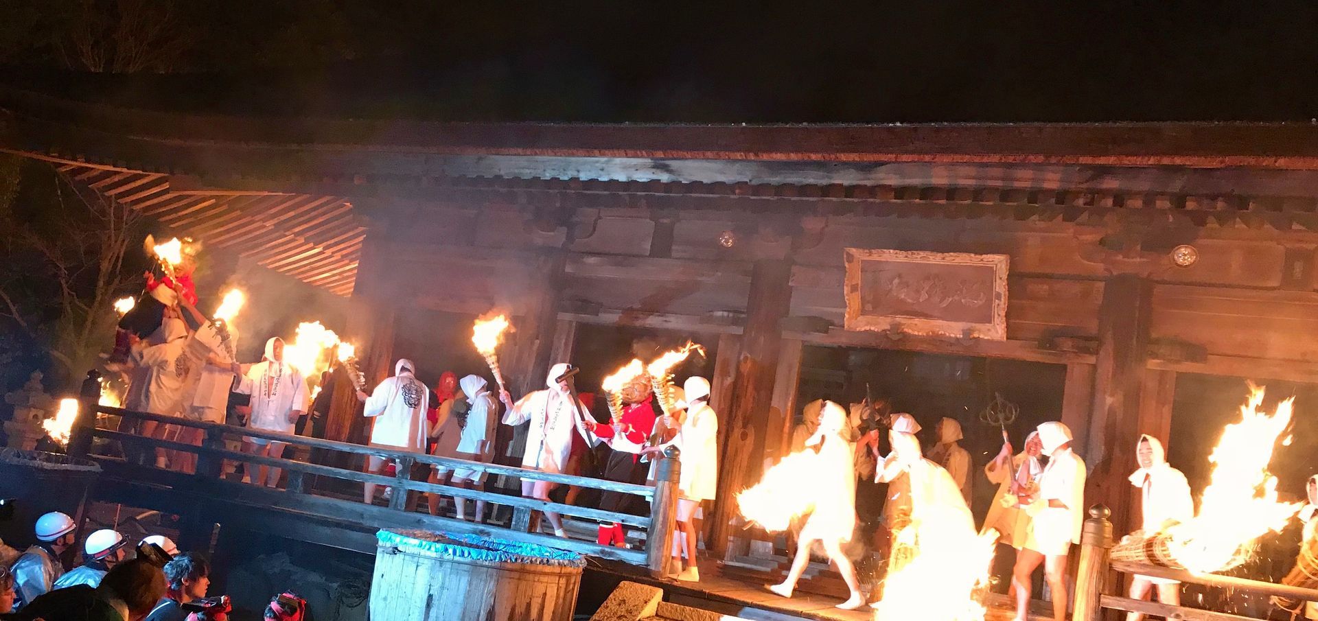 takisanjki oni matsuri fire Festival