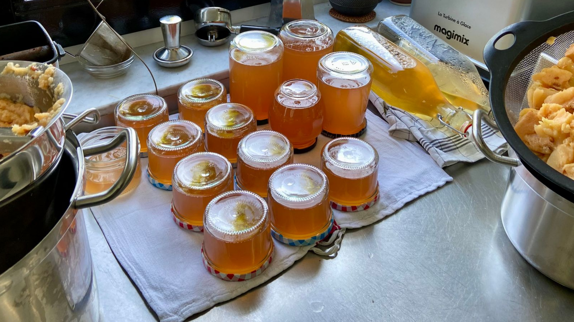 kweepeer, kusaboke, matcha, recipes, panna cotta, membrillo,quince jelly, kweepeergelei