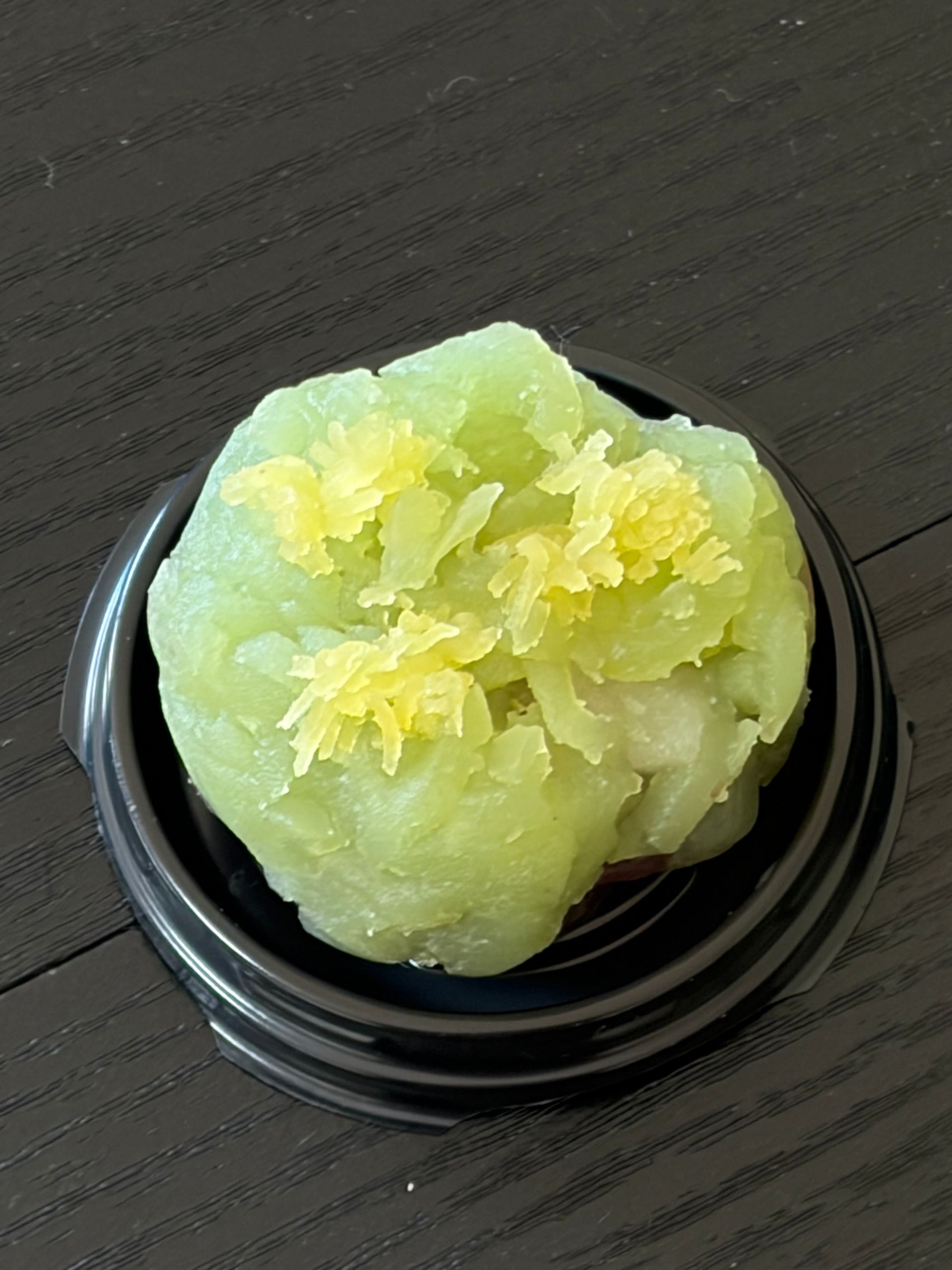 pale green spring mocha wioth an