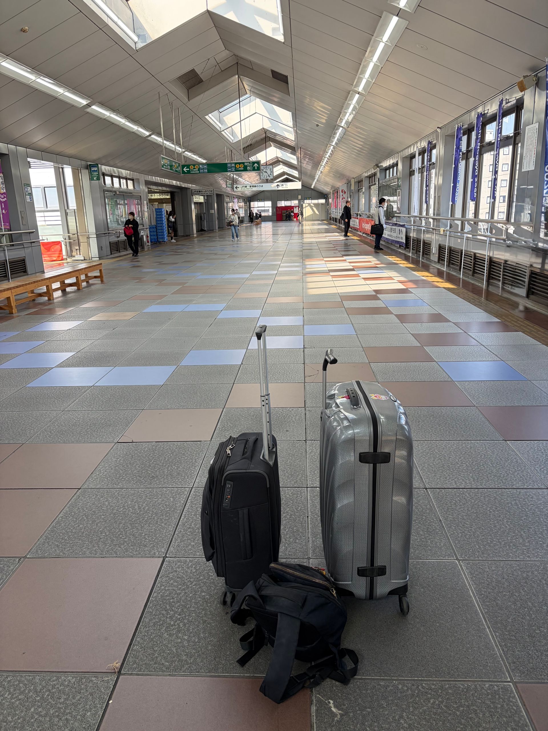 empty Okazaki station