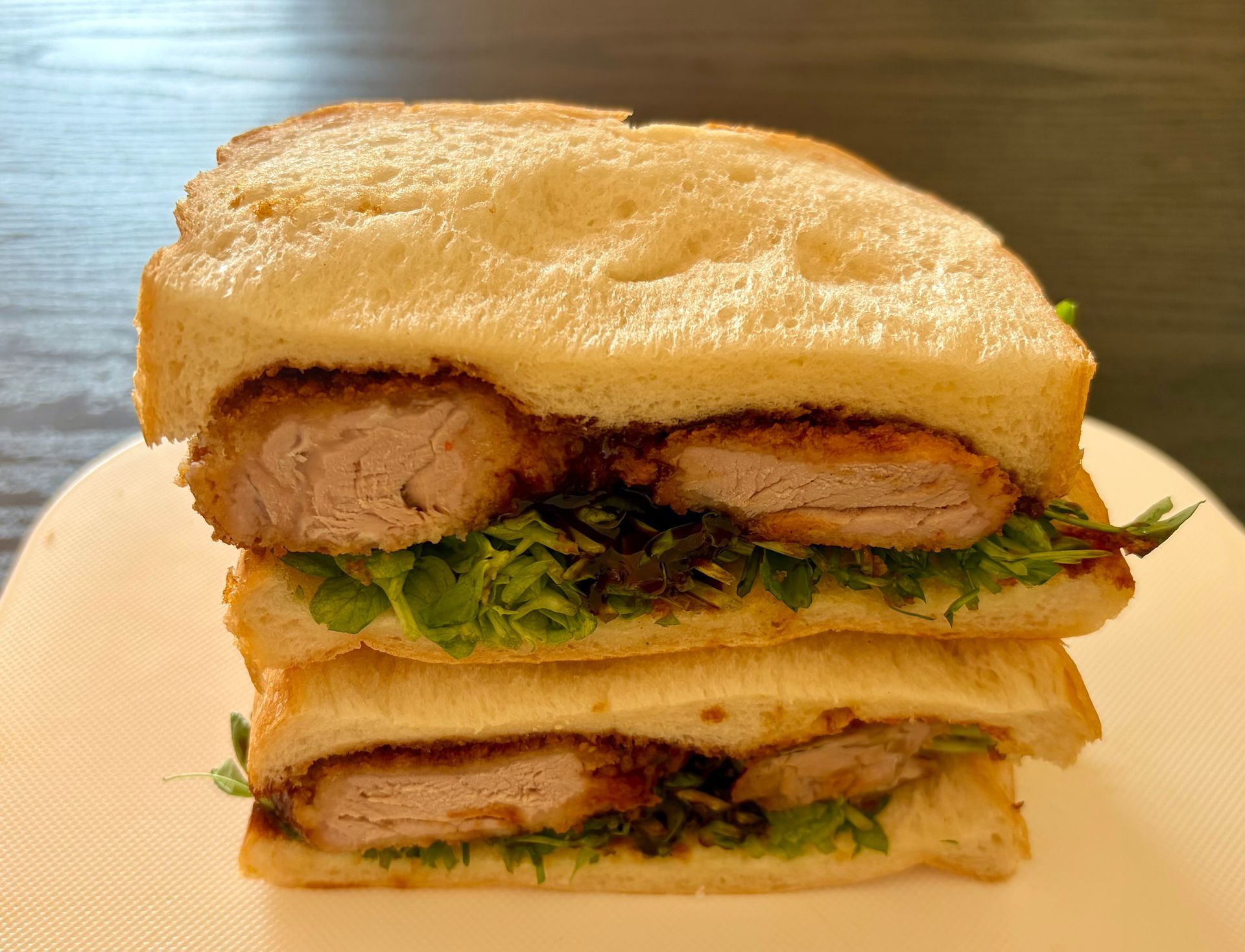 tonkatsusando, sandwich with tonkatsu and sauce