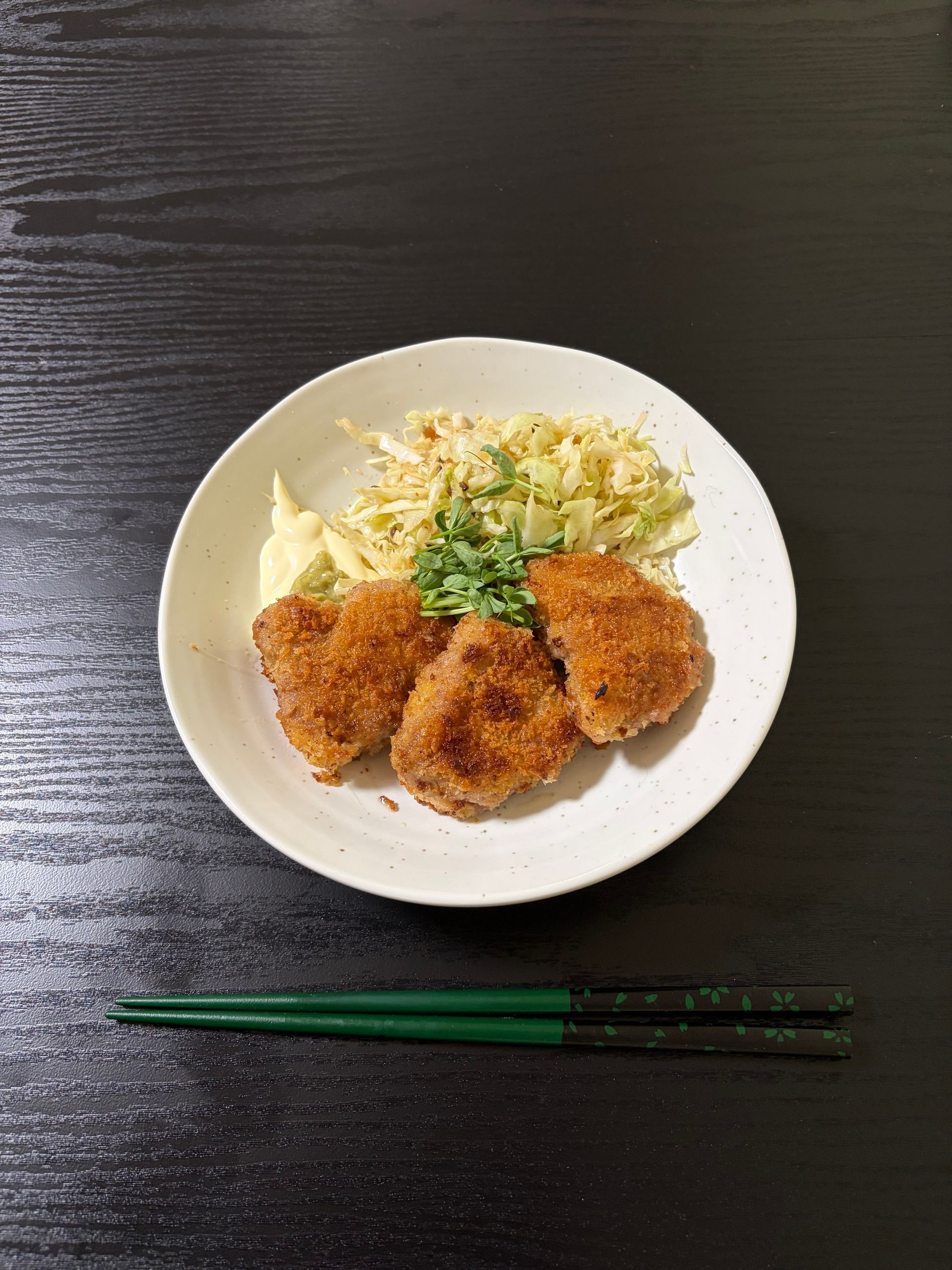 a kind of tonkatsu but made with pork loin