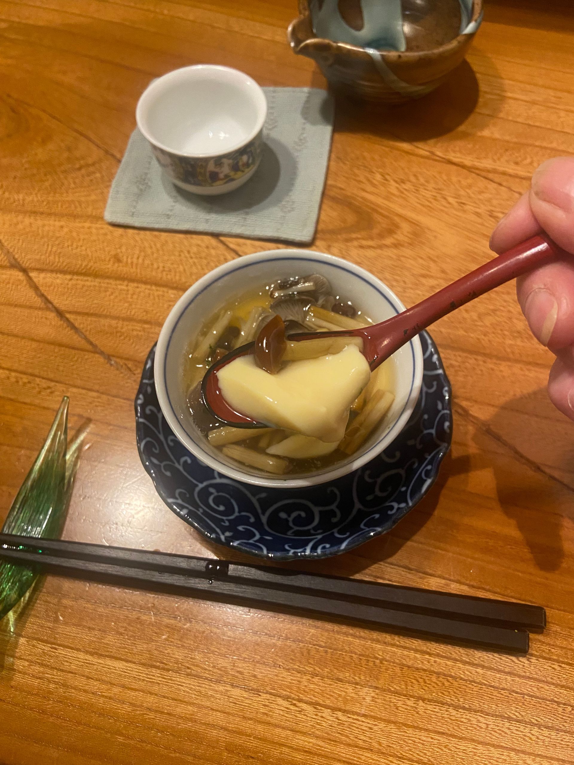 chawanmushi mushrooms