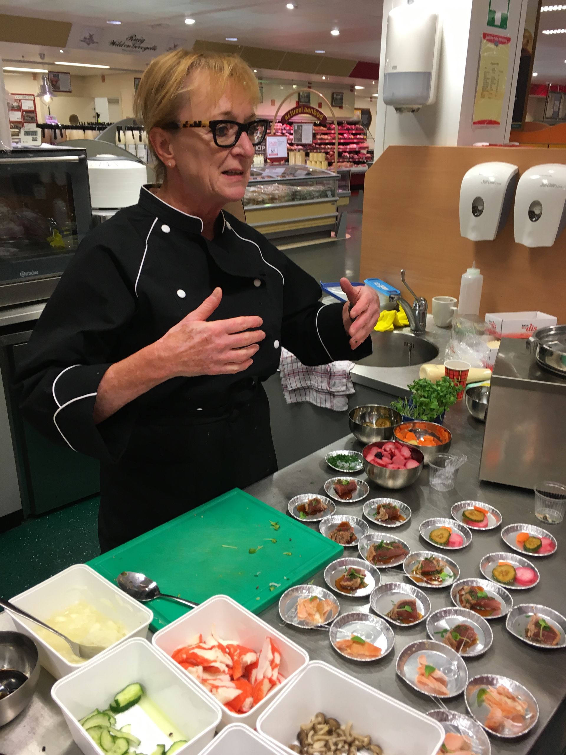 demonstratie Japanse koken Sligro Amersfoort door Japan Culinair