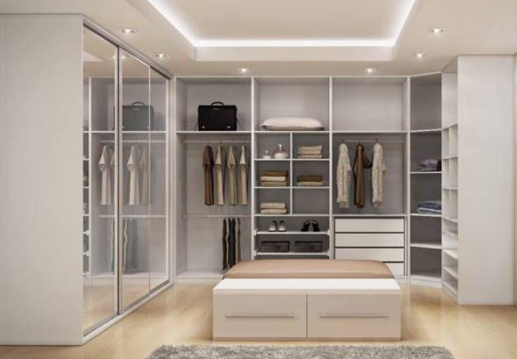 An Empty Room With Sliding Glass Doors Leading to a Balcony — Roll Edge In Manunda, QLD