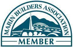 The logo for the marine builders association shows a bridge over a body of water.