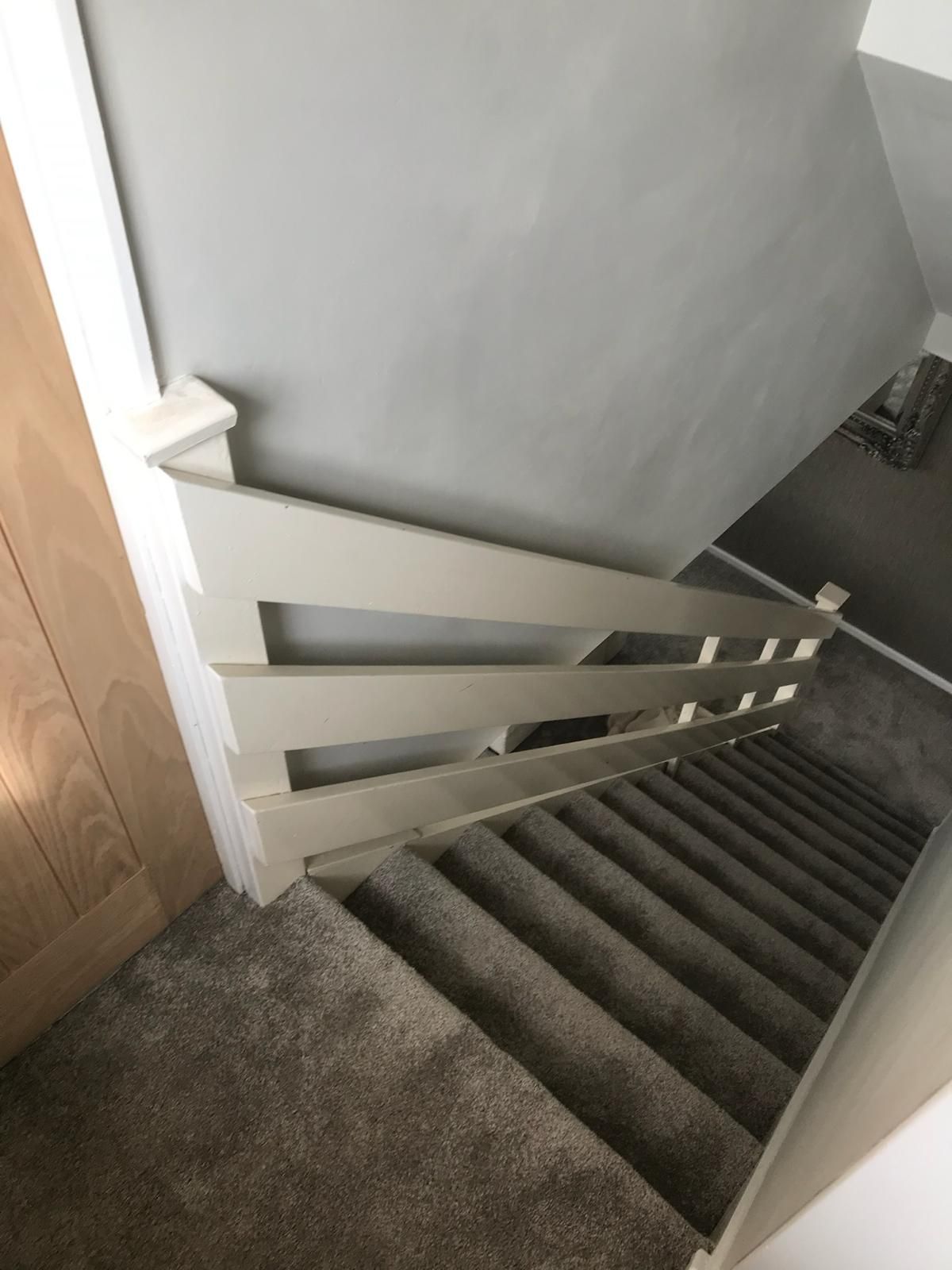 Derbyshire Joinery Specialists view down the existing staircase in Derby