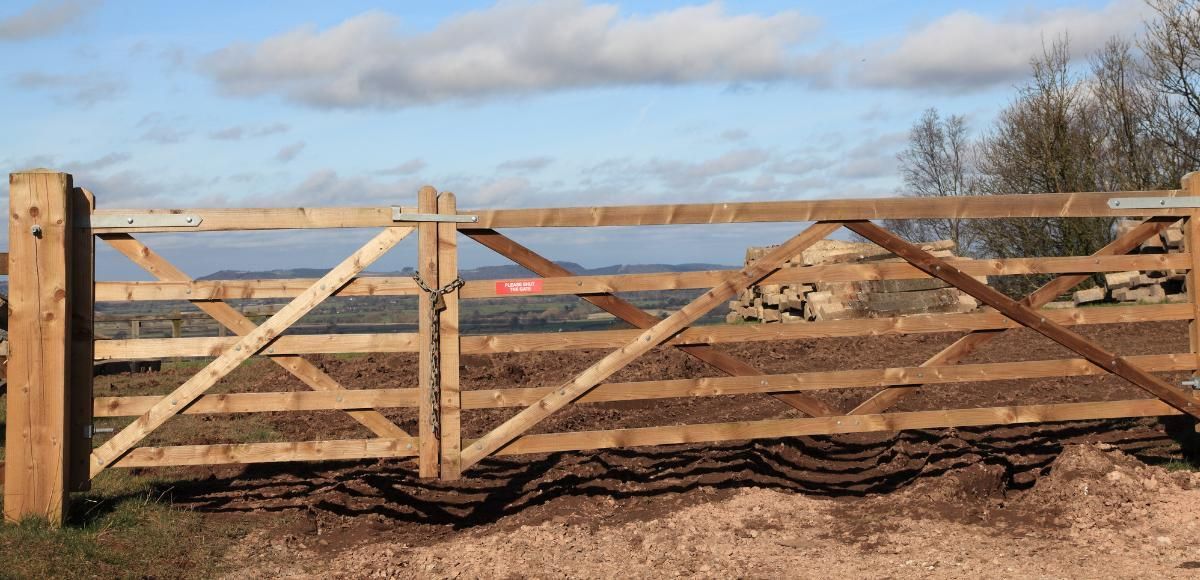 Derbyshire Joinery Specialists wooden farm gates