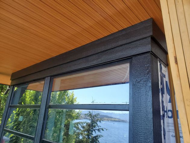 Custom window trim accents installed by We have been in the exterior home renovation industry for over 2 decades, handling everything from soffit and fascia, to siding, roofing and gutters. When you're looking a siding contractor that gets it right, and puts customer service first, then look no further than CC Patrick Stevens Exteriors.