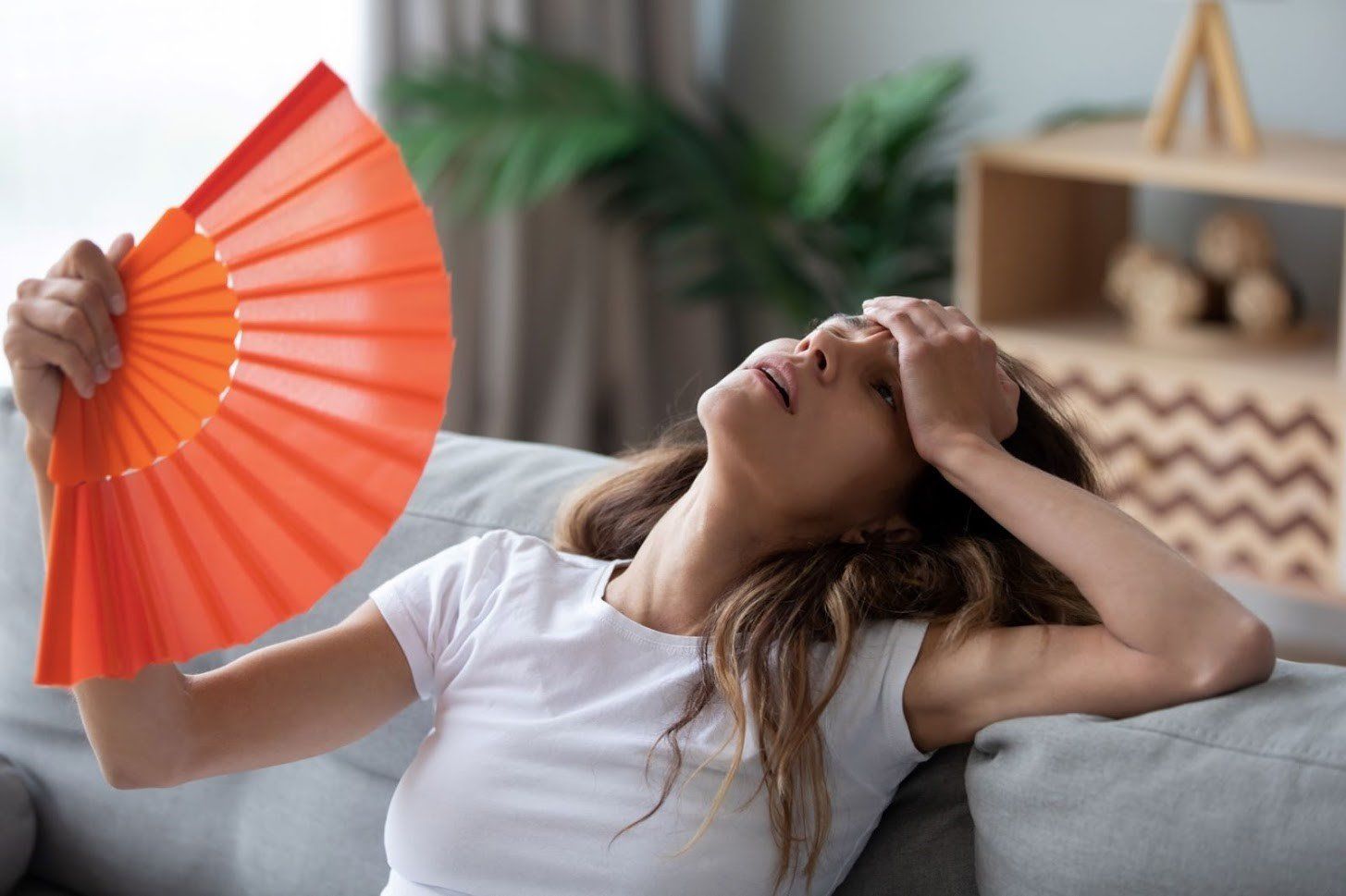 A Woman With A Fan In Hand - Pacific Northwest - United Moving & Storage