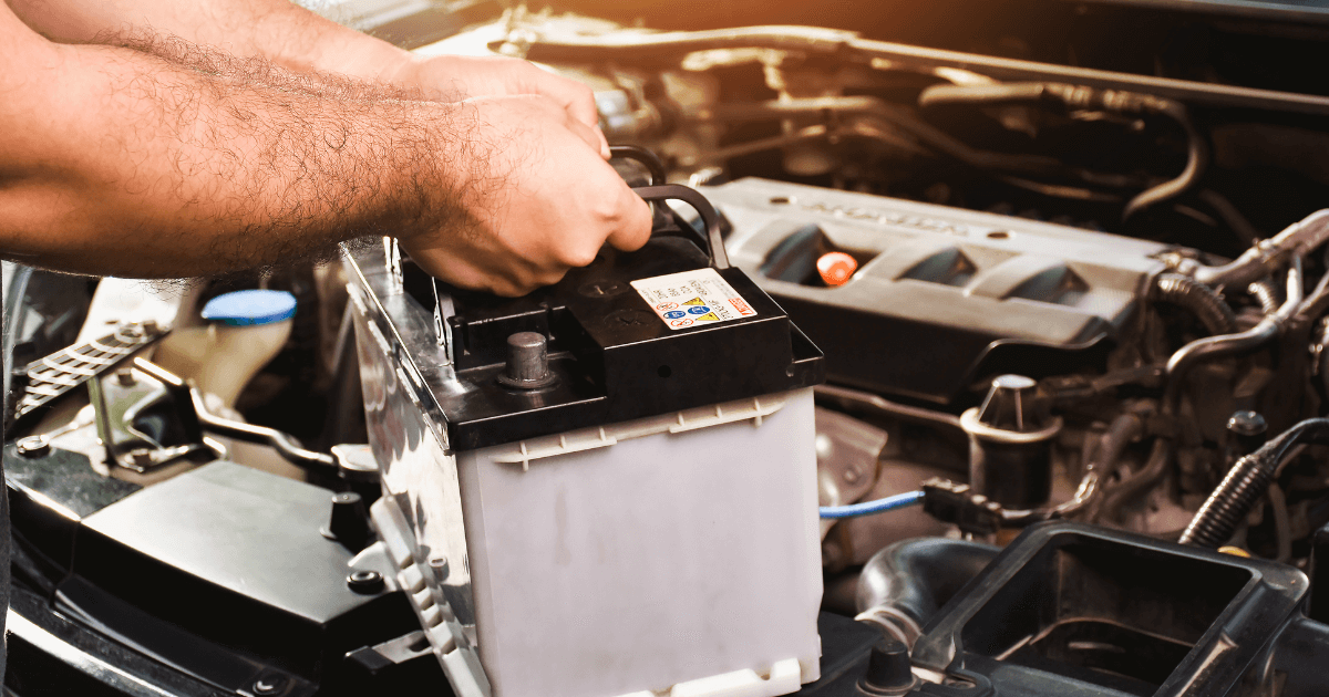 mechanic doing a pre-purchase inspection